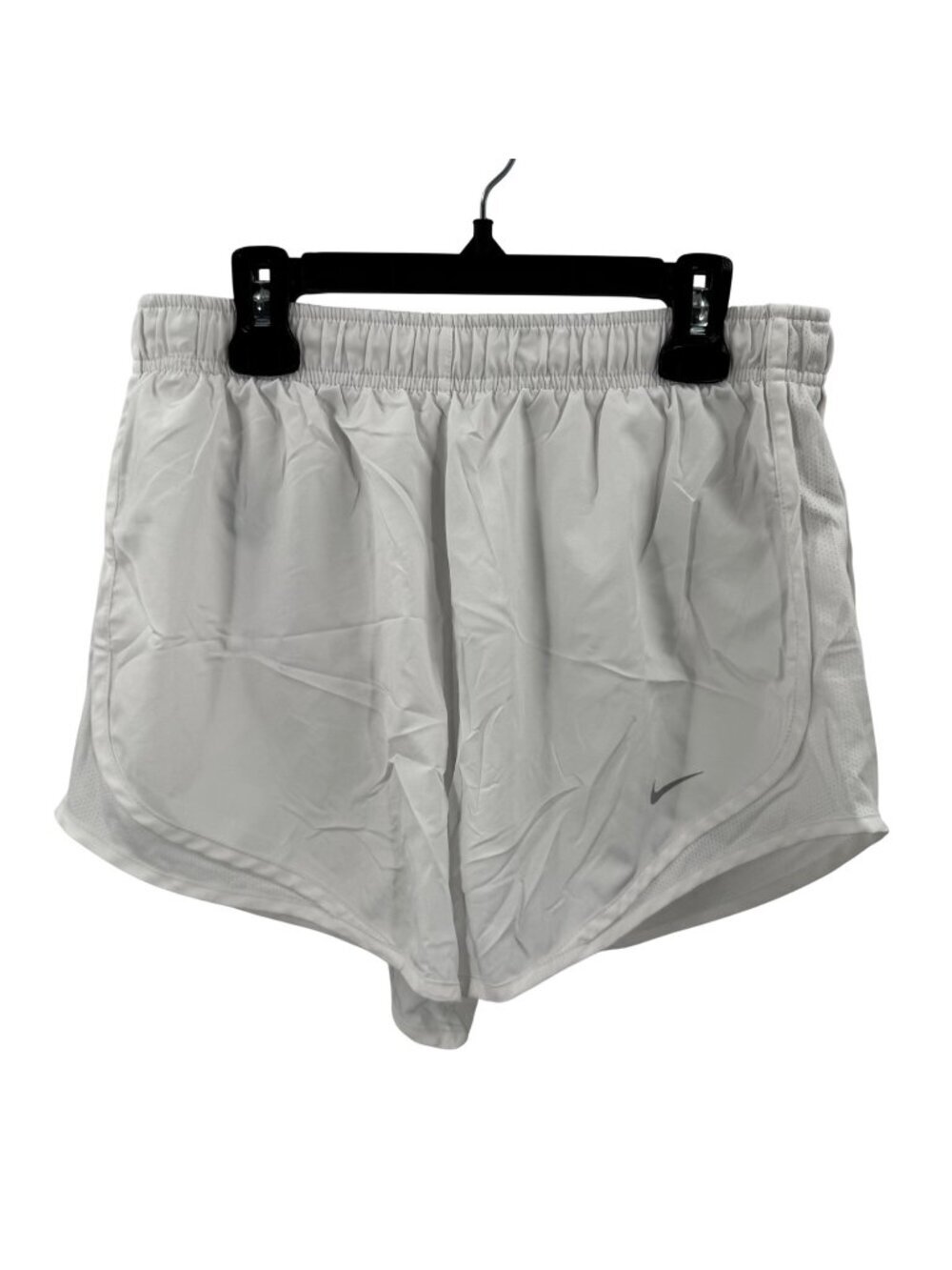 Nike Dri-Fit White Running Shorts Womens Size Medium